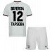 Maillot de foot Bayer Leverkusen Edmond Tapsoba #12 Extérieur vêtements enfant 2023-24 Manches Courtes (+ pantalon court)